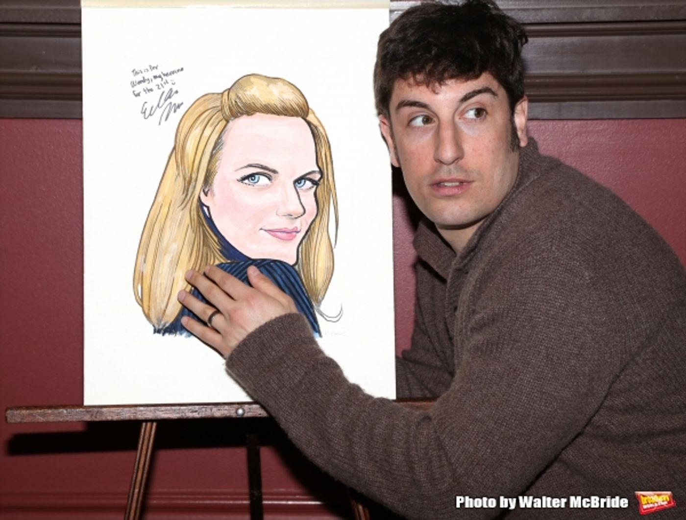 Photo Coverage: Elisabeth Moss Sardi's Caricature Unveiling  Image