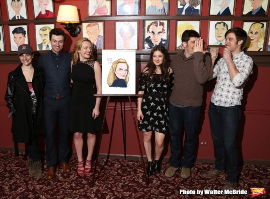 Photo Coverage: Elisabeth Moss Sardi's Caricature Unveiling Image