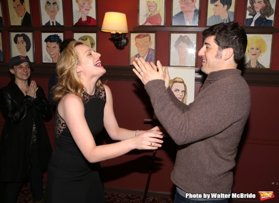 Photo Coverage: Elisabeth Moss Sardi's Caricature Unveiling Image