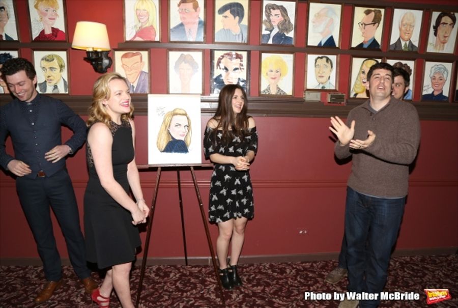 Photo Coverage: Elisabeth Moss Sardi's Caricature Unveiling Image