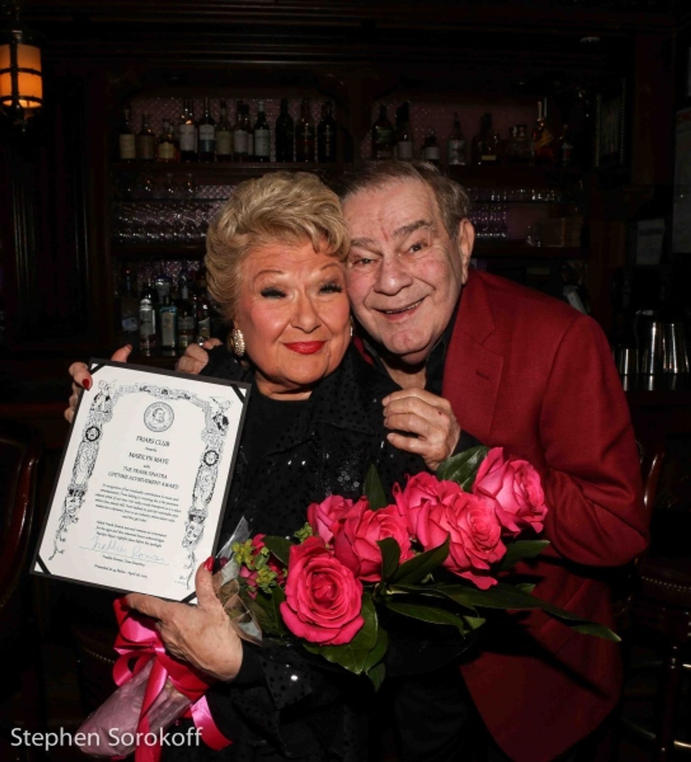 Photo Coverage: The Frank Sinatra Lifetime Achievement Award Presented to Marilyn Maye by Friars Club at 54 Below  Image