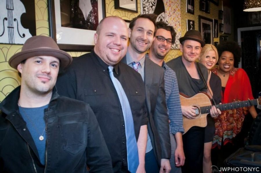 Photo Flash: Brian Gallagher and Megan Hilty Celebrate ALL THAT'S AHEAD at Birdland Image