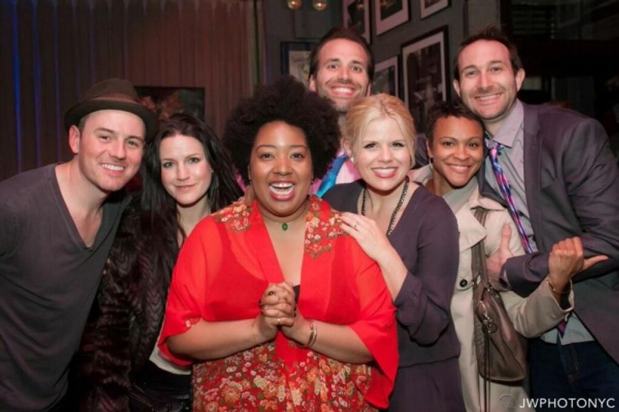 Photo Flash: Brian Gallagher and Megan Hilty Celebrate ALL THAT'S AHEAD at Birdland Image