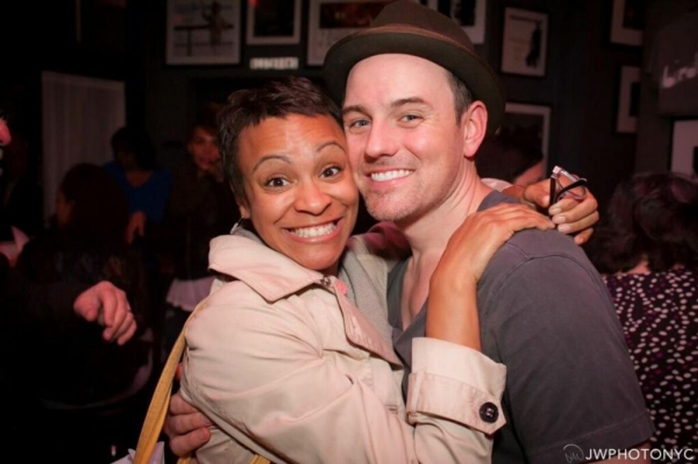 Photo Flash: Brian Gallagher and Megan Hilty Celebrate ALL THAT'S AHEAD at Birdland  Image