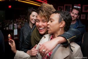 Emmy Raver-Lampman and Carly Hughes @ BroadwayWorld Emmy Raver-Lampman and Carly Hughes Photo