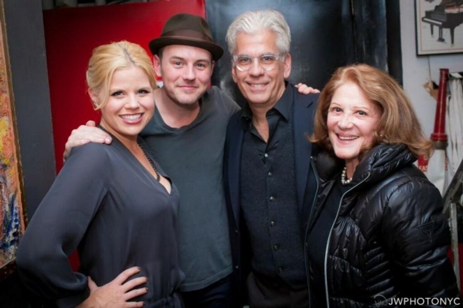 Photo Flash: Brian Gallagher and Megan Hilty Celebrate ALL THAT'S AHEAD at Birdland Image