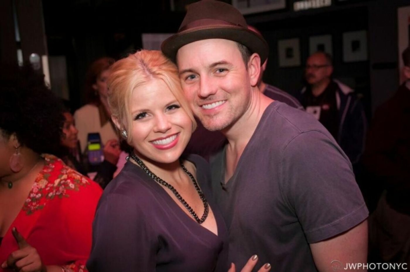 Photo Flash: Brian Gallagher and Megan Hilty Celebrate ALL THAT'S AHEAD at Birdland  Image
