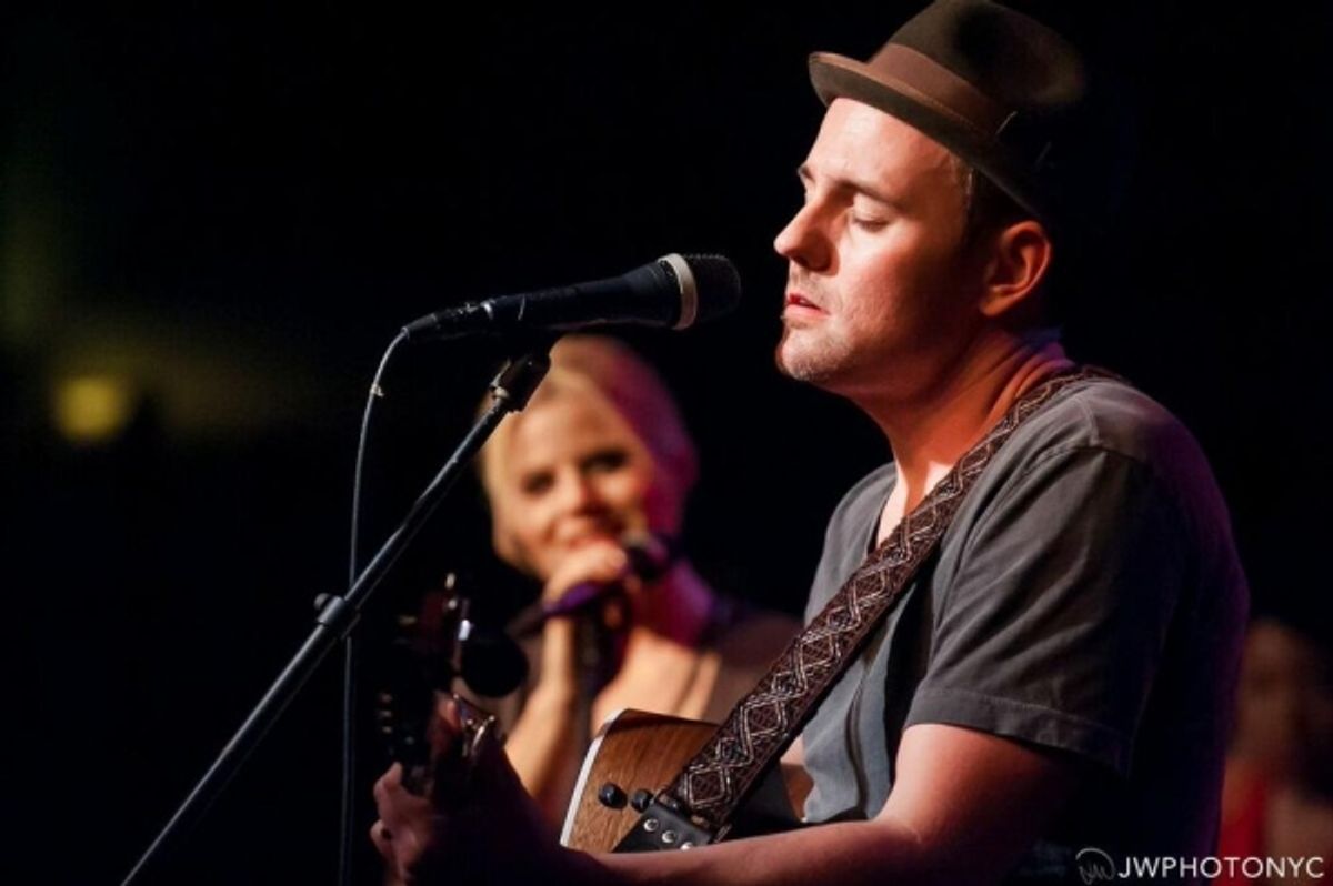 Megan Hilty and Brian Gallagher at 