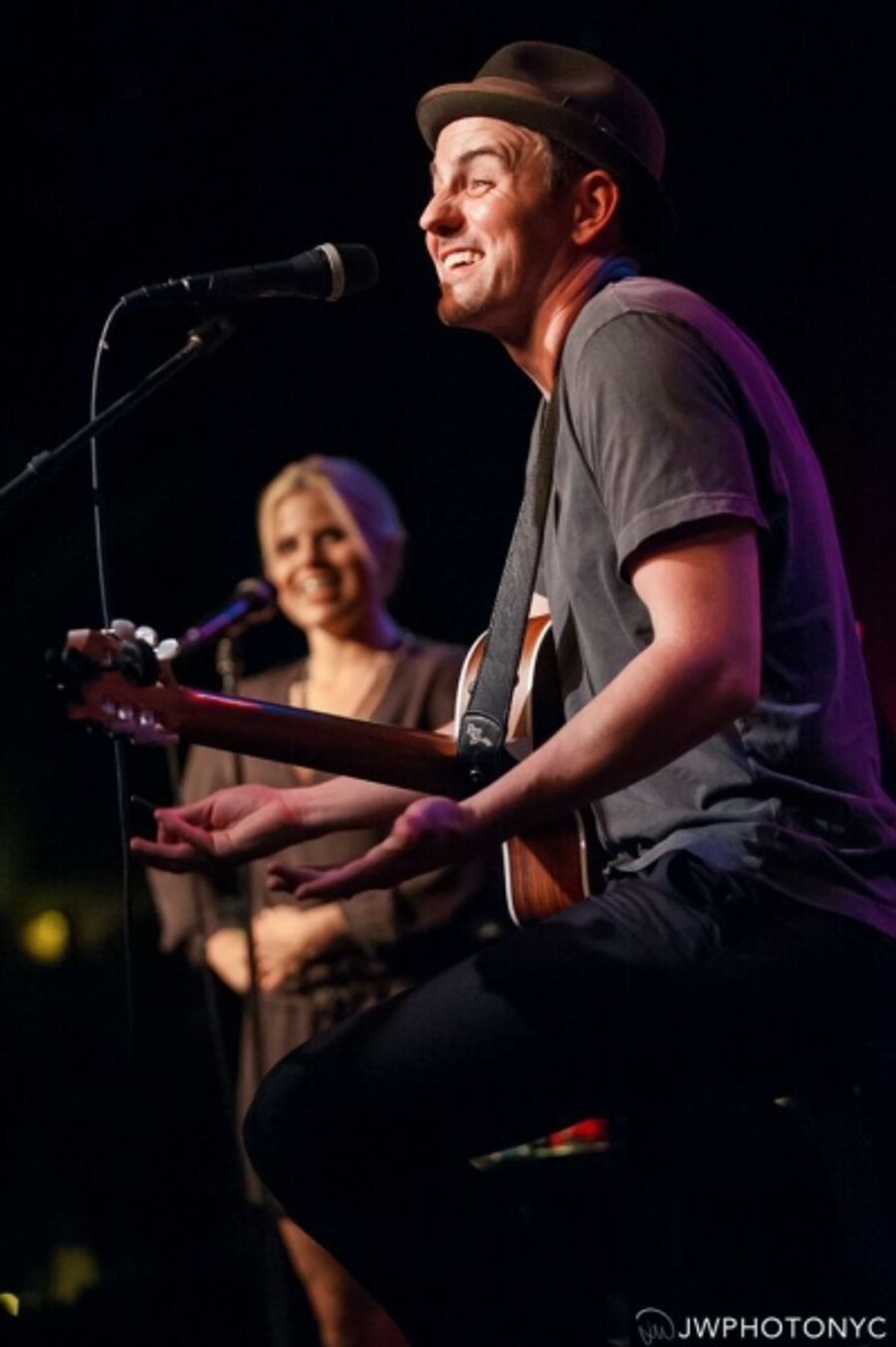 Photo Flash: Brian Gallagher and Megan Hilty Celebrate ALL THAT'S AHEAD at Birdland Image