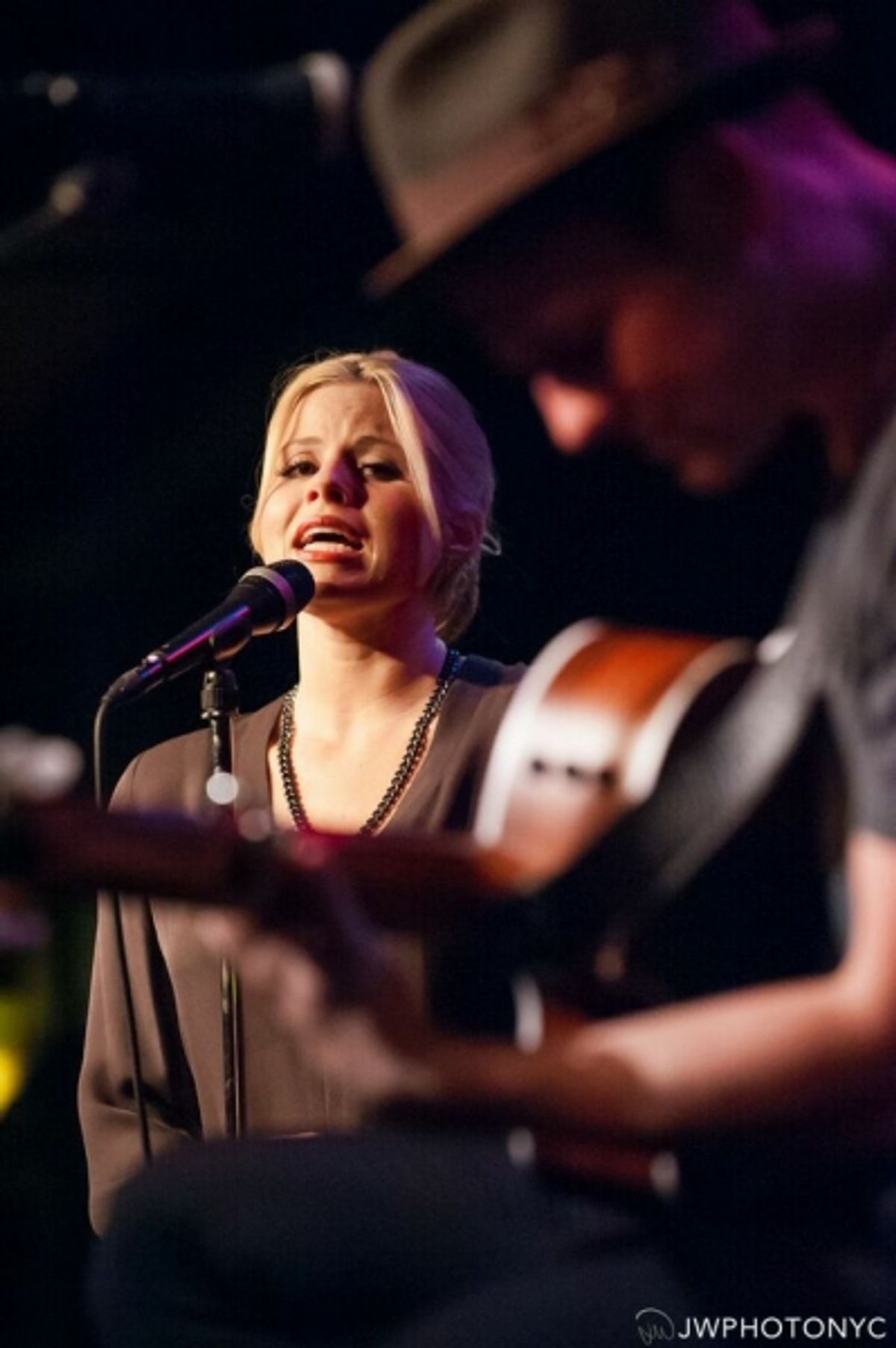 Megan Hilty and Brian Gallagher at 