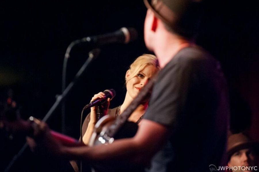 Photo Flash: Brian Gallagher and Megan Hilty Celebrate ALL THAT'S AHEAD at Birdland Image