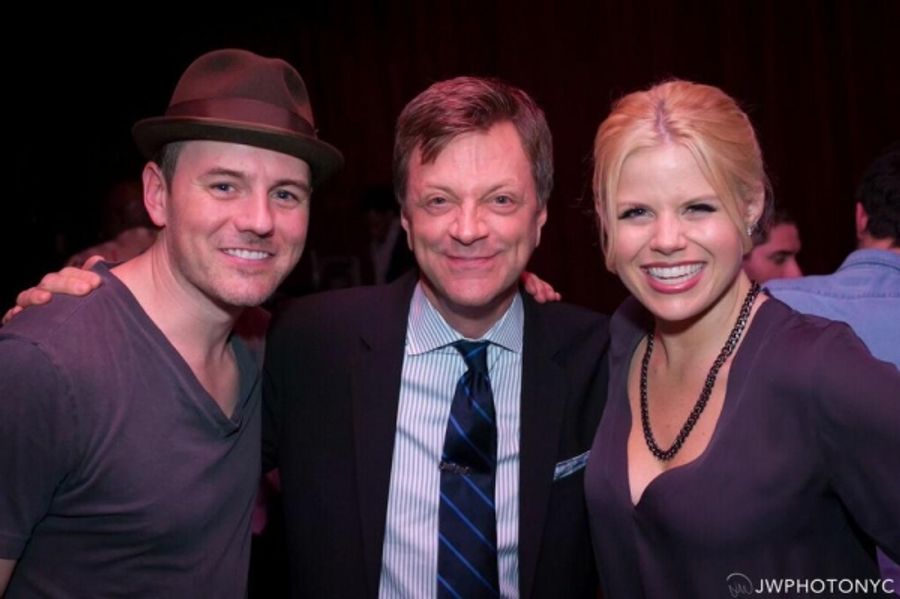 Photo Flash: Brian Gallagher and Megan Hilty Celebrate ALL THAT'S AHEAD at Birdland Image