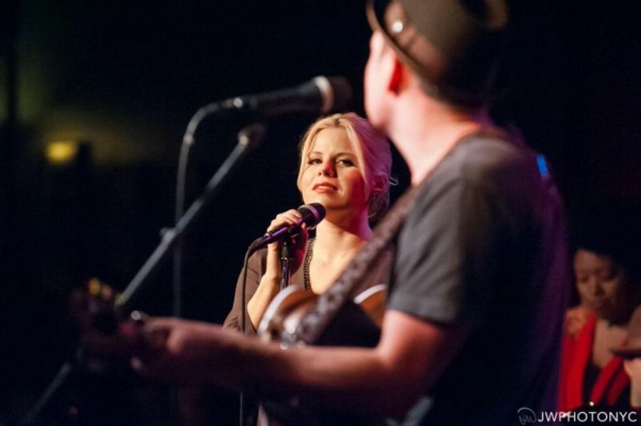 Photo Flash: Brian Gallagher and Megan Hilty Celebrate ALL THAT'S AHEAD at Birdland Image
