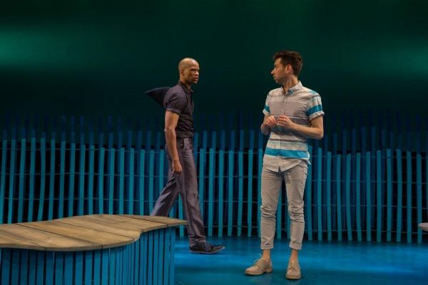 Peterson Townsend as the Shark and Karl Gregory as Nick  Photo