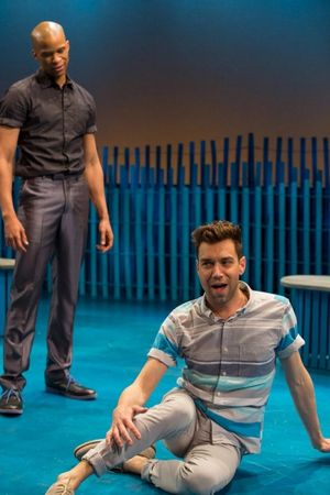 Peterson Townsend as the Shark and Karl Gregory as Nick  Photo