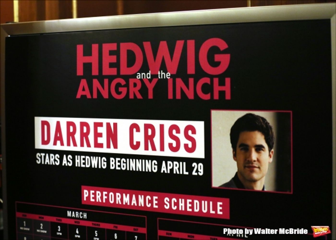 Photo Coverage: Darren Criss Debuts in HEDWIG AND THE ANGRY INCH!  Image