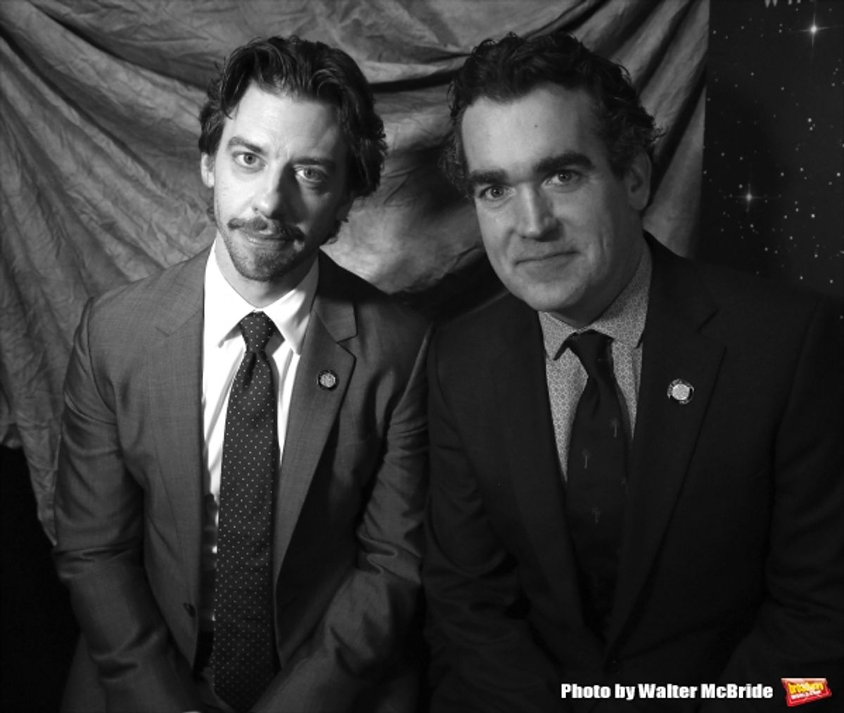 Christian Borle and Brian d''Arcy James at 