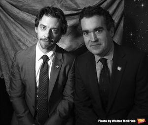 Christian Borle and Brian d''Arcy James Photo
