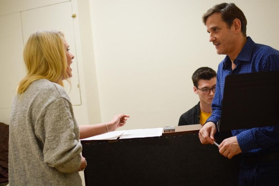 Photo Flash: Inside Rehearsal for DUETS with The Write Teacher(s) at 54 Below Image