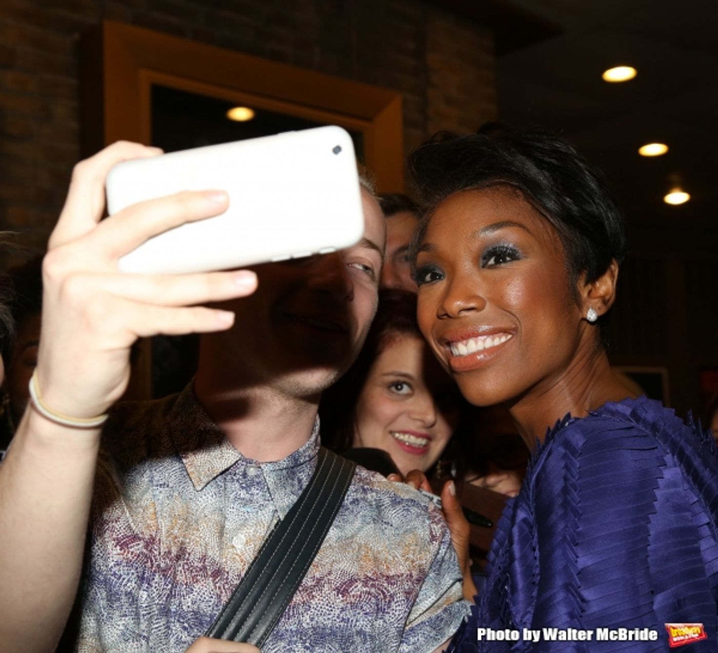 Photo Coverage: Broadway's Newest Murderess, Brandy Norwood, Greets Fans Backstage at CHICAGO! Image