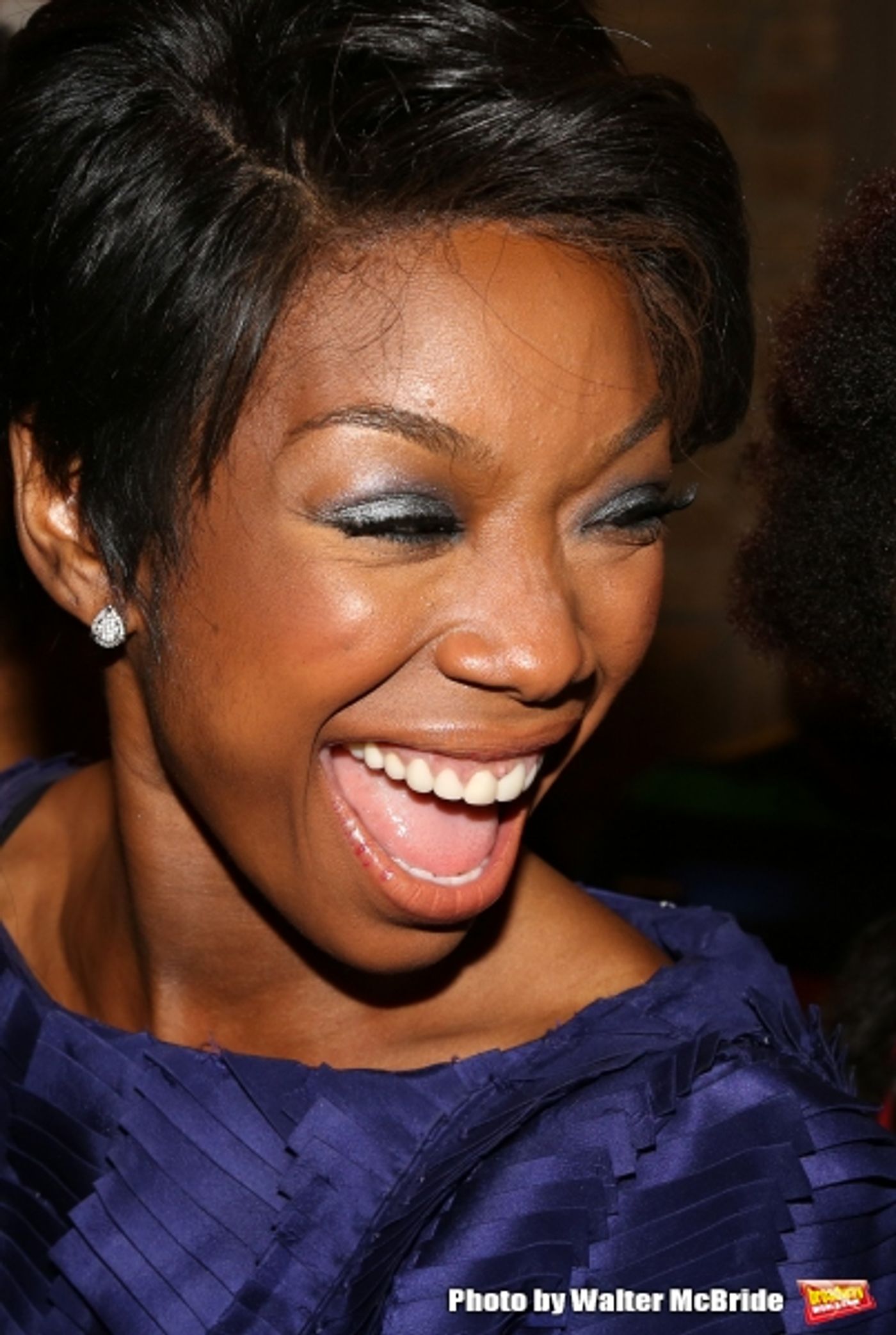 Photo Coverage: Broadway's Newest Murderess, Brandy Norwood, Greets Fans Backstage at CHICAGO! Image