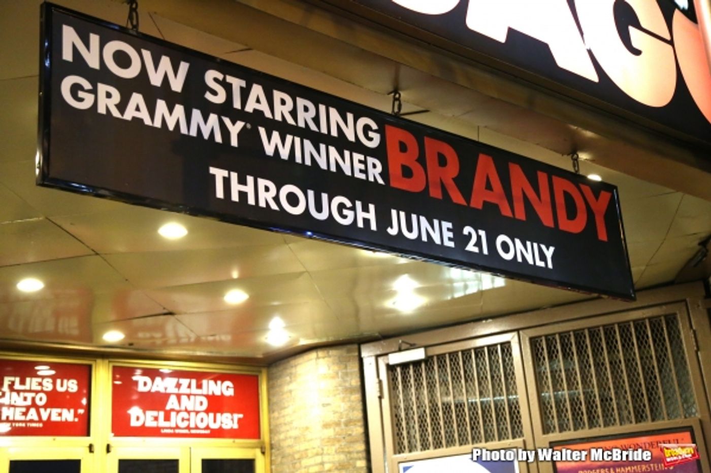 Photo Coverage: Broadway's Newest Murderess, Brandy Norwood, Greets Fans Backstage at CHICAGO! Image