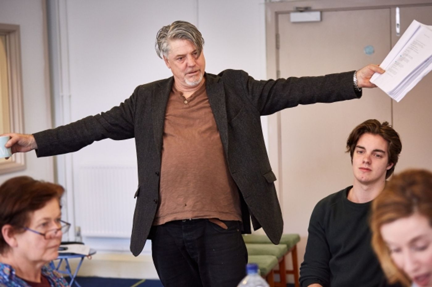 Photo Flash: Sneak Peek - THE ONE DAY OF THE YEAR Begins Tonight at Finborough Theatre  Image
