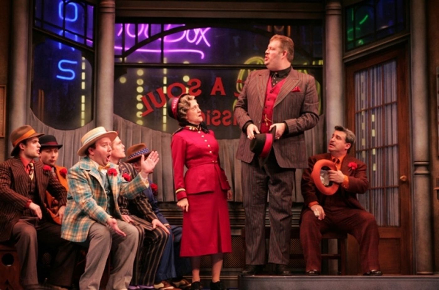 Photo Flash: First Look at Nancy Anderson, Manna Nichols, Mark Price and More in Goodspeed's GUYS & DOLLS  Image