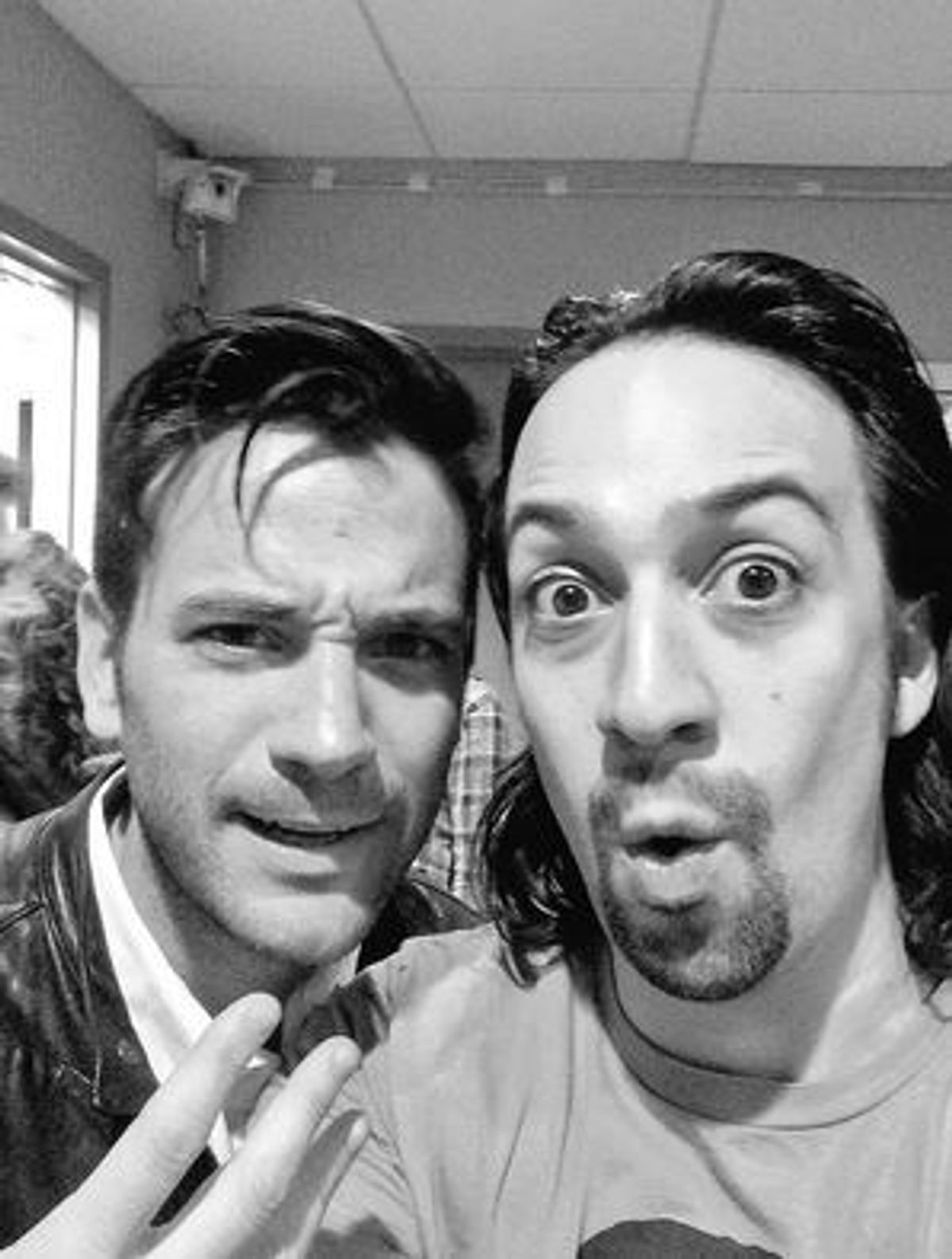 Colin Donnell, Lin-Manuel Miranda at 