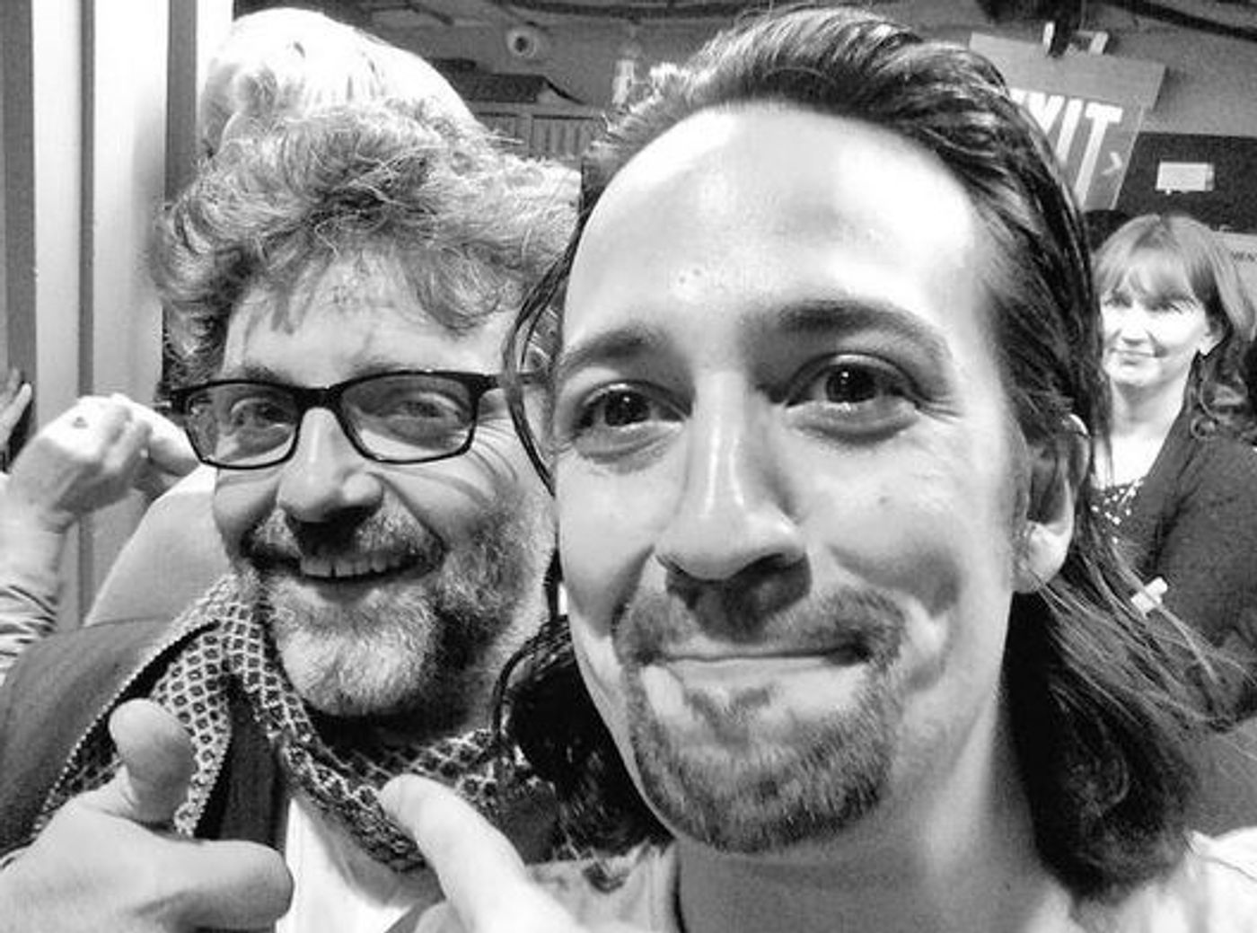 Photo Flash: Tina Fey, Tonya Pinkins, and More Visit HAMILTON  Image