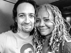 Lin-Manuel Miranda, Tonya Pinkins @ BroadwayWorld Lin-Manuel Miranda, Tonya Pinkins Photo