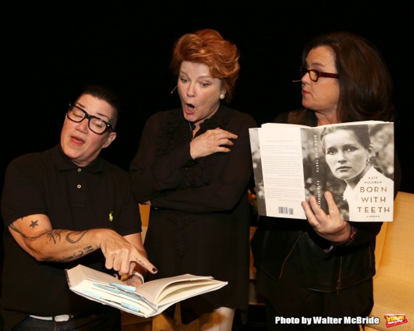 Photo Coverage: Kate Mulgrew Reads from BORN WITH TEETH for Vineyard Theatre Benefit Photo Coverage: Kate Mulgrew Reads from BORN WITH TEETH for Vineyard Theatre Benefit Image