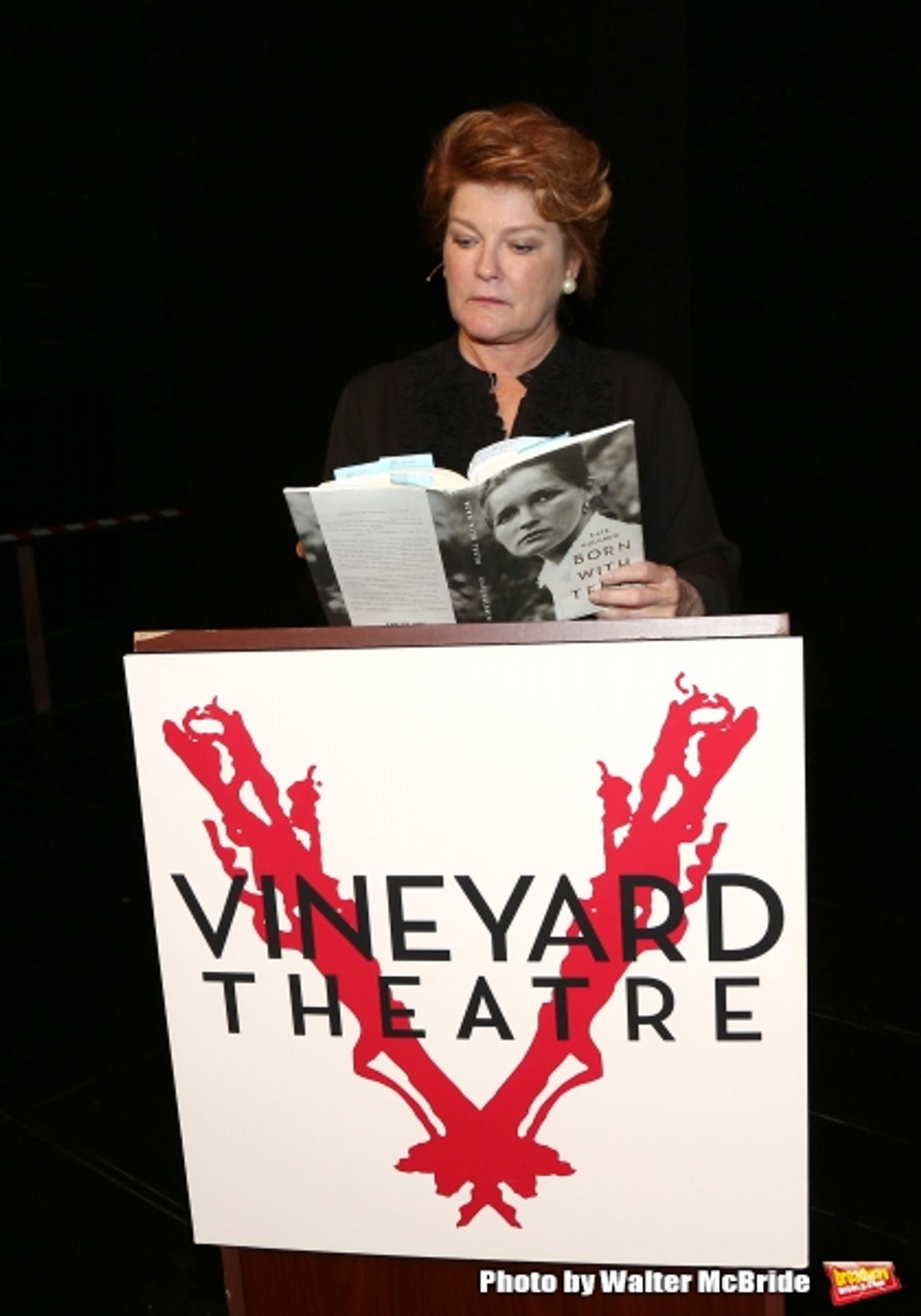 Photo Coverage: Kate Mulgrew Reads from BORN WITH TEETH for Vineyard Theatre Benefit  Image