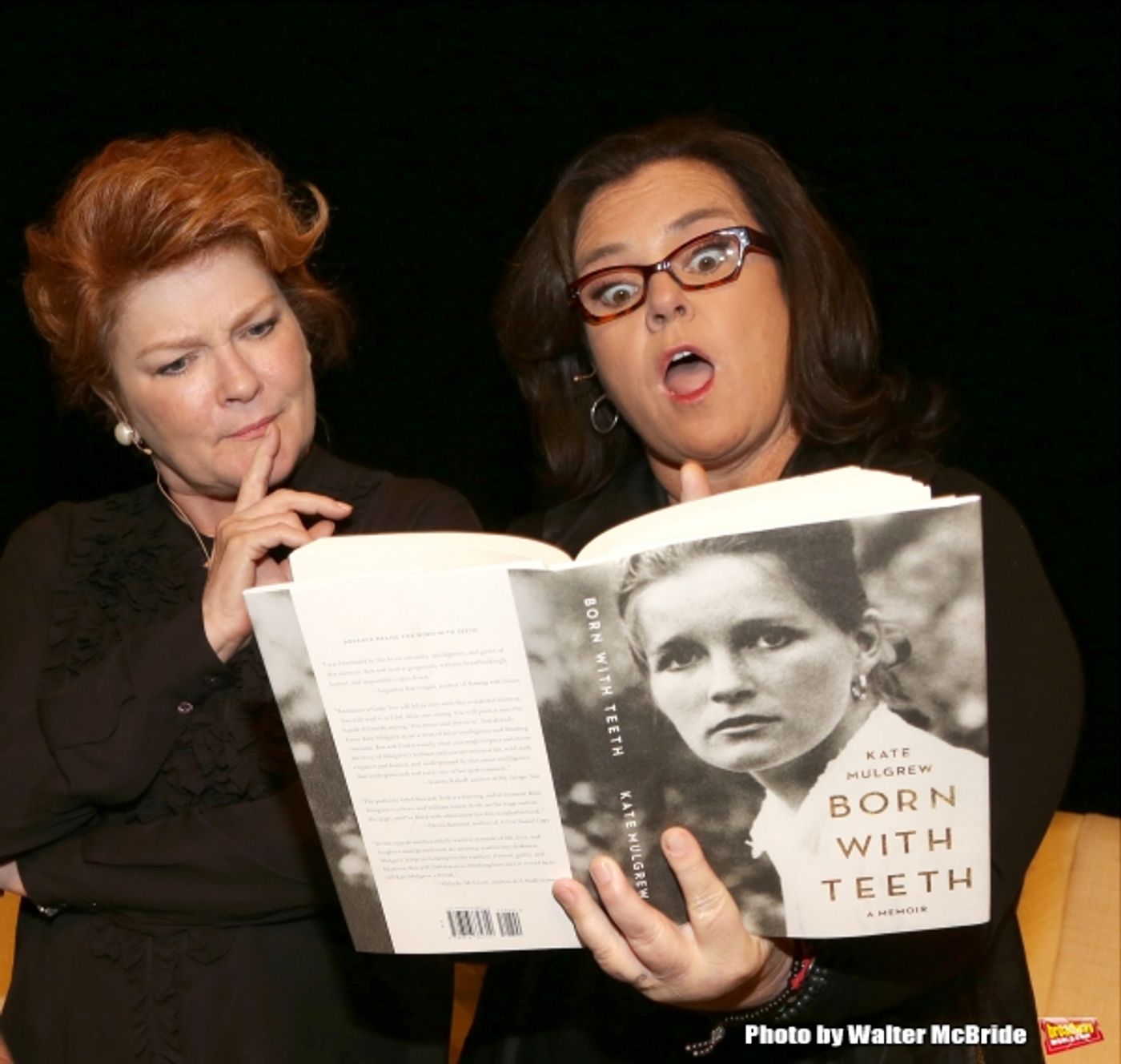 Photo Coverage: Kate Mulgrew Reads from BORN WITH TEETH for Vineyard Theatre Benefit Photo Coverage: Kate Mulgrew Reads from BORN WITH TEETH for Vineyard Theatre Benefit Image