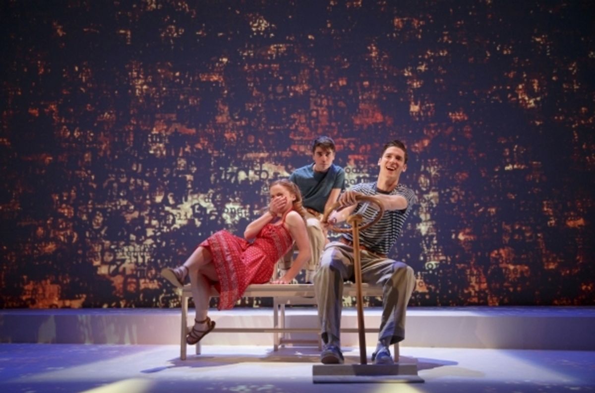 Juliet Brett, Noah Galvin, Pico Alexander at 