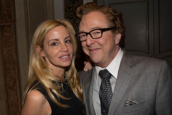 Camille Grammer & Edward Hibbert Photo