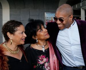 Actress/director Debbie Allen, Director Phylicia Rashad and Playwright Paul Oakley St Photo