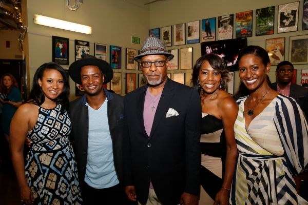 Actress Tracie Thoms, cast member Kamal Angelo Bolden and actors James Pickens Jr., D Photo