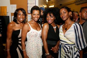 Actresses Dawnn Lewis, Vanessa Williams, cast member Shanesia Davis and actress JoNell Kennedy @ BroadwayWorld Actresses Dawnn Lewis, Vanessa Williams, cast member Shanesia Davis and actress JoNel Photo