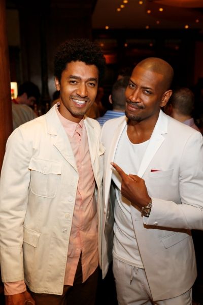 Actor Shawn Carter Peterson and cast member Bryan Terrell Clark Photo