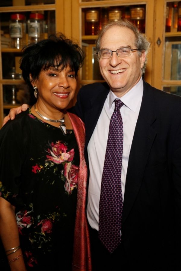 Director Phylicia Rashad and Theatre Producer Stephen Hendel Photo