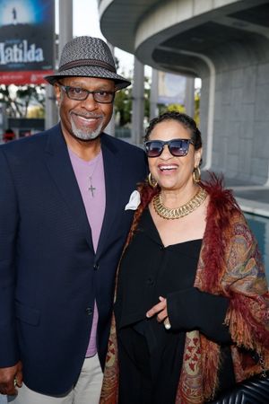 Actor James Pickens Jr. and Debbie Allen @ BroadwayWorld Actor James Pickens Jr. and Debbie Allen Photo