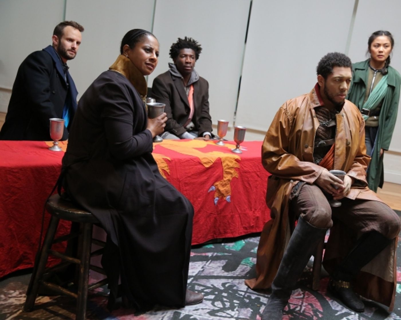 Photo Flash: First Look at MACBETH, Touring with The Public's Mobile Shakespeare Unit  Image