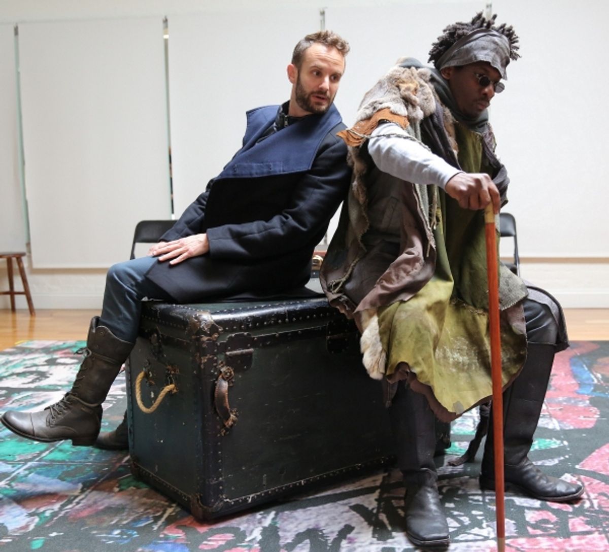 Nick Mills and James Udom at 