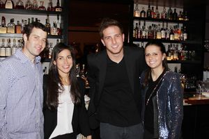 Elie Kobrin, Elena Kobrin, Jenni Norotsky and Jordan Pollak Photo