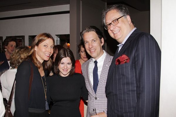 Nina Hellman, Marlo Hunter, Luis Flimm and Douglas Carter Beane Photo