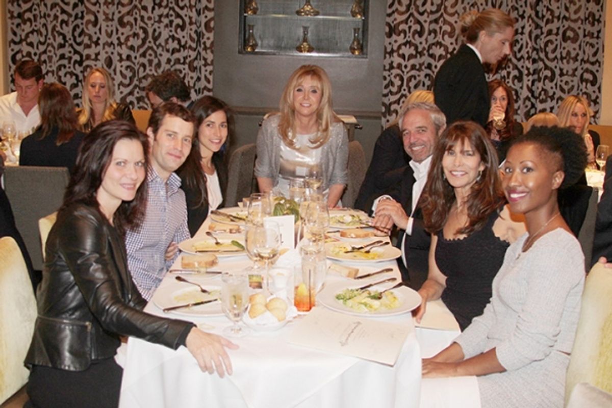 Florencia Lorenzo, Elie Kotrin, Elana Koorin, Iris Smith, Gary Wexler, Nina Wexler and Zakiyyah Alexander at 