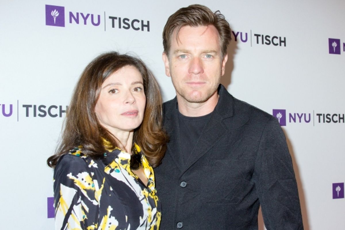 Eve Mavrakis, Ewan McGregor at 