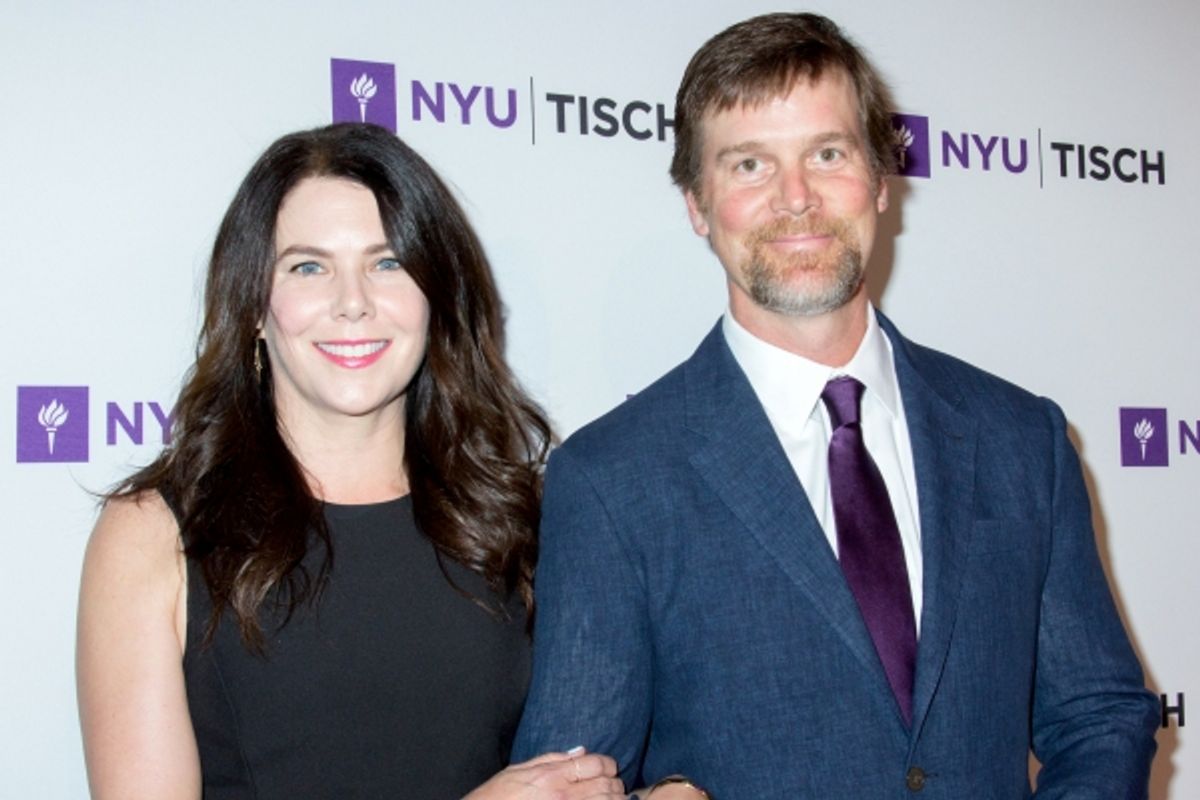 Lauren Graham, Peter Krause at 