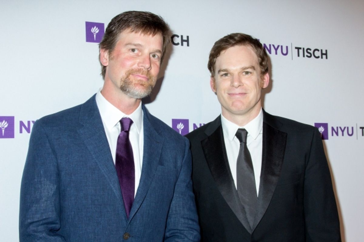 Peter Krause, Michael C. Hall at 